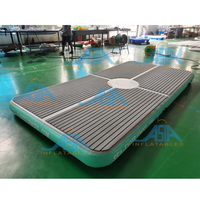 Coussin de pont flottant en mousse de teck, point de chute, pour bain de soleil, radeau pneumatique, Yacht, Jet Ski, Dock, plateforme de loisirs gonflable