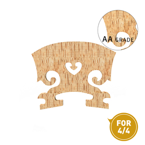 Ponte per Violino in Acero Grado AA 4/4 Stile Francese/Tedesco/Barocco per Sostituzione Violino - Product Image 6