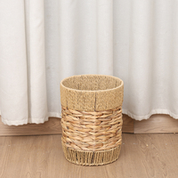 Panier de rangement empilable multifonctionnel en Cucurbita écologique, style simple, le plus vendu, pour la lessive et la décoration intérieure