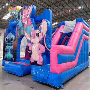 AirFunPro Eco-Friendly Château gonflable Commercial Custom Adult Kids Combo Jumping Bouncy House Slide Water Pool - Product Image 1