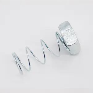 Metric Galvanized, Polished Stainless Steel Square Head Spring Nuts