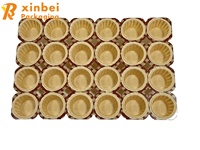Vente chaude 24pcs Muffin Cup Tray Standard Papier Cuisson Tasses Cupcake Doublures Muffin Cuisson SPECS POUR PRÊT À UTILISER MUFFIN CASES