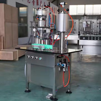 Machine de remplissage de canettes de peinture en aérosol semi-automatique