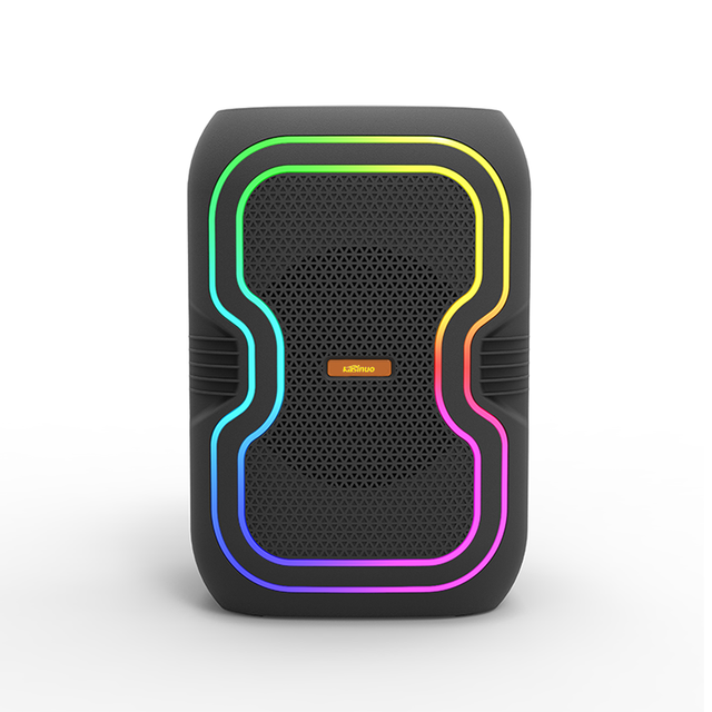 1800mAh Wireless Eight Inches BT Speaker Bass Portable Speaker With Color RGB Light BT/FM/USB/TWS/LED