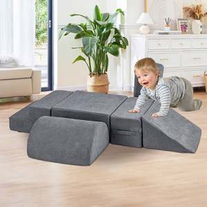 Blocs de mousse personnalisés pour enfants en bas âge, 6 pièces, aire de jeux intérieure, équipement de jeu souple pour bébé, salle de sport d'escalade, fabriqué pour les enfants, escalade souple - Product Image 3