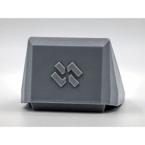 Fermaporta e protezione murale con logo per ufficio e hotel, stampa 3D FDM, a partire da 4,90 € l'unità - Product Image 3