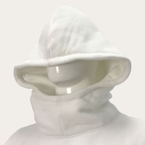 Yingling bouffée impression Double couche à capuche Logo personnalisé poids lourd 500Gsm polaire Streetwear à capuche recadrée à capuche hommes - Product Image 4