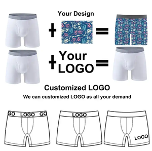 Bóxer de poliéster <span class=keywords><strong>con</strong></span> estampado completo <span class=keywords><strong>para</strong></span> hombre, ropa interior de hombre personalizada <span class=keywords><strong>con</strong></span> dibujo de diseño libre, bóxer <span class=keywords><strong>para</strong></span> hombre - Product Image 3