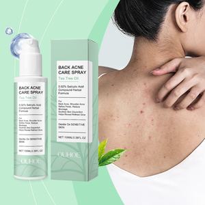 Spray anti-acné pour le dos personnalisé 100ml à l'acide salicylique, affinant les pores, marque privée - Product Image 4