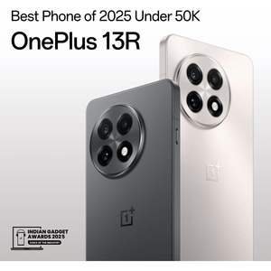 OnePlus 13R Nebula Noir, Teléfono Inteligente 5G Desbloqueado de Fábrica, Doble SIM, 256 GB de ROM, 12 GB de RAM, Juegos, 120 Hz, 6000 mAh, Versión Internacional - Product Image 4