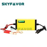 Chargeur de batterie intelligent multiple 12V 2A pour voiture, moto, voiture jouet, batteries Gel AGM au plomb-acide, avec réparation par impulsions, chargeur 12V