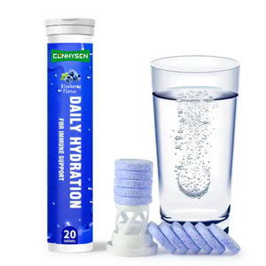 Comprimés de boissons de sport OEM pour l'exercice hydrater efficacement la tablette effervescente <span class=keywords><strong>hydro</strong></span>-électrolyte - Product Image 1