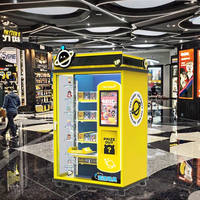 Distributeur automatique intelligent personnalisable en métal pour boîtes mystères, cadeaux, poupées, avec code QR, jeton, SDK, fabricant, vente au détail, garantie 1 an