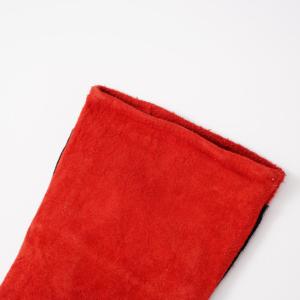 Guantes de cuero para hombre Guantes de trabajo de cuero de vaca reforzados con espalda Guantes de cuero para soldar - Product Image 5