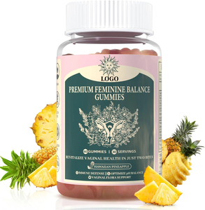 Gommes pour l'équilibre féminin OEM/ODM Premium, pour la santé et le bien-être des femmes, soutien immunitaire, végétalien, sans gluten et halal - Product Image 1