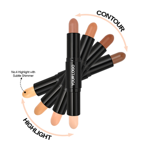 <span class=keywords><strong>คอน</strong></span>ซีลเลอร์แบบแท่งสองหัว ไฮไลท์และคอนทัวร์ กันน้ำ ปกปิดเรียบเนียน ติดทนนาน ปรับรูปหน้า รับผลิตแบรนด์ส่วนตัว - Product Image 2