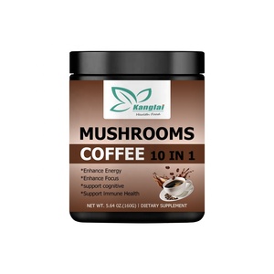 กาแฟเห็ดสำเร็จรูปแบบผง OEM ODM ผสมสารสกัดจากอัชวกันดา สำหรับผู้ใหญ่ เพิ่มพลังงาน สมาธิ กาแฟผงผสมเห็ดหลายชนิด - Product Image 1