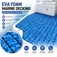 Tapis de pont de yacht en mousse EVA marine imitation teck imperméable de 6 mm d'épaisseur, très vendu
