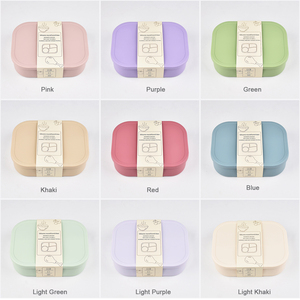 Eversoul-Caja Bento de silicona con 4 compartimentos para microondas, contenedor de almacenamiento de alimentos, fiambrera de silicona para niños pequeños - Product Image 4