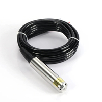 12-24VDC H2O capteur de niveau de liquide d'eau IP68 sonde transmetteur analogique 4-20mA sortie RS485 pour l'agriculture