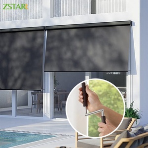Ngoài trời rèm che nắng ngoài trời rèm ngoài trời Hướng dẫn sử dụng cơ giới ngoài trời Sun Shade ngoài trời Rèm Patio - Product Image 1