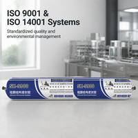 Scellant structurel en silicone haute performance YSD SH-9900 avec résistance à la liaison pour les murs-rideaux en aluminium et les puits de lumière en verre