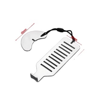 Butée de porte en acier inoxydable, dispositif anti-ouverture à fixation au sol pour la maison, les voyages et les hôtels - Product Image 3