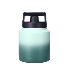 Gourde isotherme à double paroi en acier inoxydable 304, grande capacité (64 oz, 128 oz), pour le camping et les voyages - Product Image 1