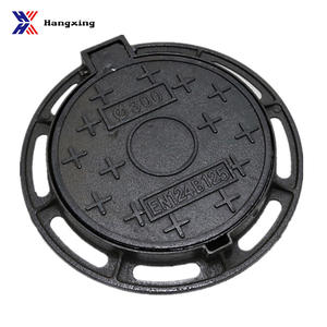 Couvercle de regard en fonte ductile rond et carré EN124 <span class=keywords><strong>300</strong></span>*<span class=keywords><strong>300</strong></span> 400*400 certifié CE/ISO9001 de la marque Hangxing pour le drainage des eaux pluviales - Product Image 4