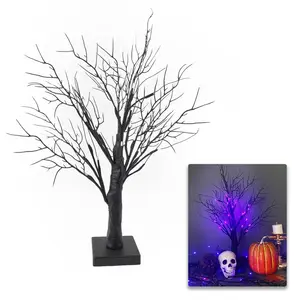 सबसे अच्छी बिक्री वाले नए फैशन के कृत्रिम मृत लकड़ी के पेड़, क्रिसमस रोशनी, सजावट के लिए एलईडी ट्री लाइट