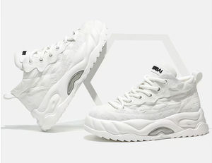 Zapatillas Chunky de Cuero Genuino para Hombre Yearning – un diseño popular que combina estilos retro y contemporáneos, parte superior de piel de vaca (3-5 cm) - Product Image 4