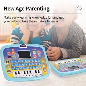 Tablette d'apprentissage multifonctionnelle pour enfants : Piano éducatif précoce, machine à apprendre les mots et l'alphabet avec fonction tactile et LED parlante - Product Image 3