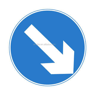 مخصص الهندسة الصف تعكس فيلم الأغطية إشارات المرور مجلس لوح ألومنيوم عاكس المرور تسجيل يغطي - Product Image 5