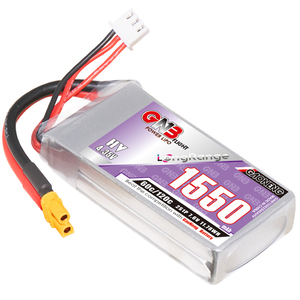 GAONENG GNB 1550MAH 7.6V HV 2S 60C 120C HV XT30 LiPo Battery Soft Pack Long Range FreeStyle FPV LiHV High Voltage - Product Image 1