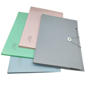 5 Túi Accordion Tài Liệu Tổ Chức Mở Rộng Nhựa Tập Tin Thư Mục Với Ban Nhạc Đàn Hồi - Product Image 3