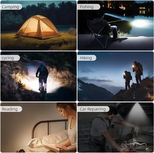 Xách tay <span class=keywords><strong>mini</strong></span> LED Torch ánh sáng không thấm nước từ Grip làm việc Túi đèn pin có thể sạc lại COB LED cho cắm trại ngoài trời chiến thuật - Product Image 3