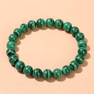 Natural Stone <b>Beaded</b> <b>Bracelets</b> Classic Agate Gemstone Jewelry Unisex Gift Fashion Charm <b>Bracelets</b> - Product Image 1