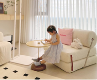 Schlafsofa Klappbar Dual-Use 2025 Neues Design All-in-One für Kleine Apartments Wohnzimmer Balkon Liegestuhl Edelstahlrahmen