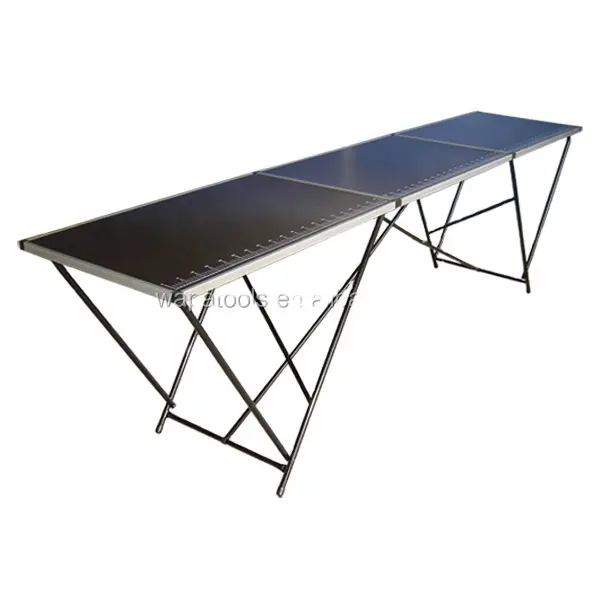 Table longue pliante de 3m pour couper et coller le papier peint