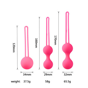 メーカーアンチストレス女性セックスプッシースマートコラケーゲル膣ラブボール - Product Image 3