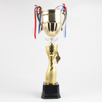 Trophées Métalliques en Gros, Design Diamant Cristal, pour Basketball, Football, Tennis de Table – Récompenses et Commémorations Personnalisables avec Logo