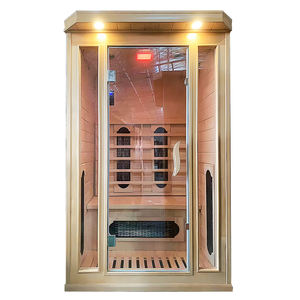 ساونا داخلية فاخرة صغيرة بتصاميم عصرية 1100*1300 ساونا داخلية مبتكرة بالأشعة تحت الحمراء للفنادق - Product Image 3