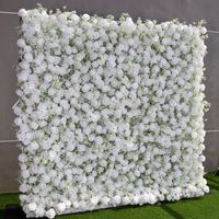 BBGS Rose Blanche et Fleurs Mixtes en Soie (Gypsophile) – Décoration Murale Parfaite pour Mariages et Événements Romantiques – Designs Personnalisés