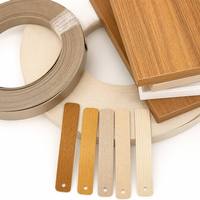Bande de chant PVC ABS 0,8 mm, la plus vendue, de haute qualité, bande de chant ABS 12-600 mm, bande de chant PVC grain de bois pour meubles