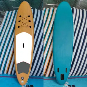Tabla de Paddle surf de madera con resina epoxi personalizada, nuevo diseño, 2021