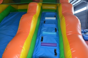 Siêu Helix Hoang Dã trượt và kênh khổng lồ hồ bơi tùy chỉnh thư bị trả lại kép hồng <span class=keywords><strong>Inflatable</strong></span> trượt nước để bán - Product Image 4