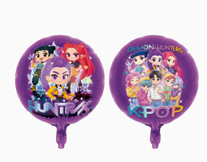 Set de Globos de Demon Hunters de KPop, Globos de <span class=keywords><strong>Mara</strong></span>, Mira, Zoe y Rumi, Globos de Chicas Brujas, Artículos para Fiestas de Cumpleaños Infantiles, Venta al por Mayor - Product Image 4