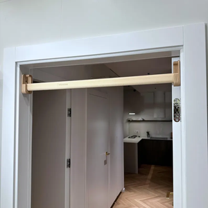 Có thể tháo rời bằng gỗ <span class=keywords><strong>pull</strong></span>-<span class=keywords><strong>up</strong></span> <span class=keywords><strong>Bar</strong></span> rắn Beech gỗ Chin-<span class=keywords><strong>Up</strong></span> <span class=keywords><strong>Bar</strong></span> phù hợp với khung cửa lên đến 100 cm cho người lớn và trẻ em - Product Image 5