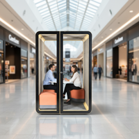 Offre Spéciale : Cabine Acoustique de Bureau Moderne Certifiée ASTM E84 ISO 23351, Cadre en Aluminium de Précision, Matériaux Recyclables, Sans COV