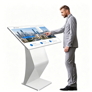 Kiosco con Pantalla Táctil de 32 y 43 Pulgadas, Soporte de Piso, Pantalla LCD Infrarroja, Pantalla Publicitaria, <span class=keywords><strong>Reproductor</strong></span> de Señalización Digital de 50, 55 y 65 Pulgadas - Product Image 1